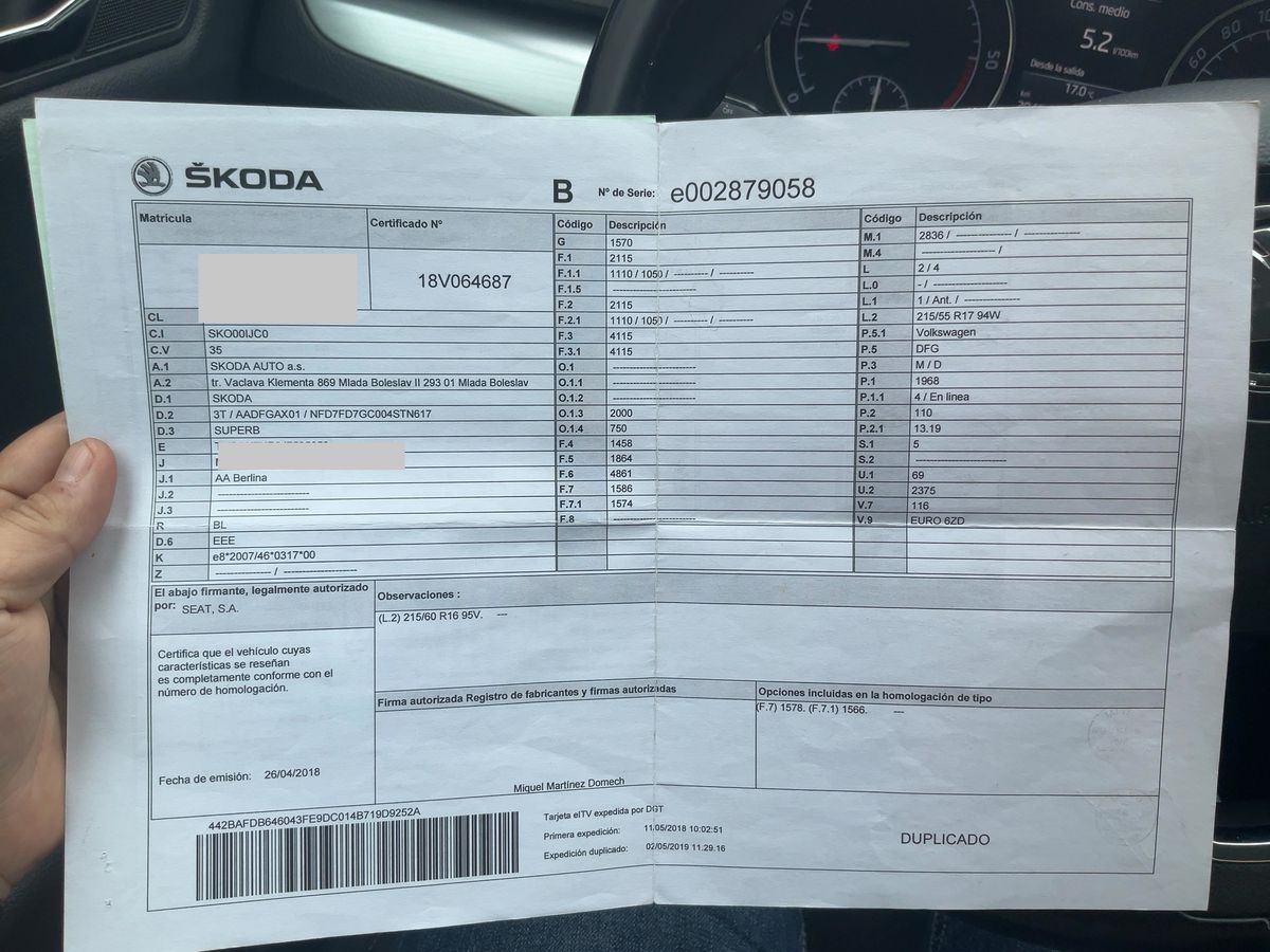 Skoda Superb d'occasion