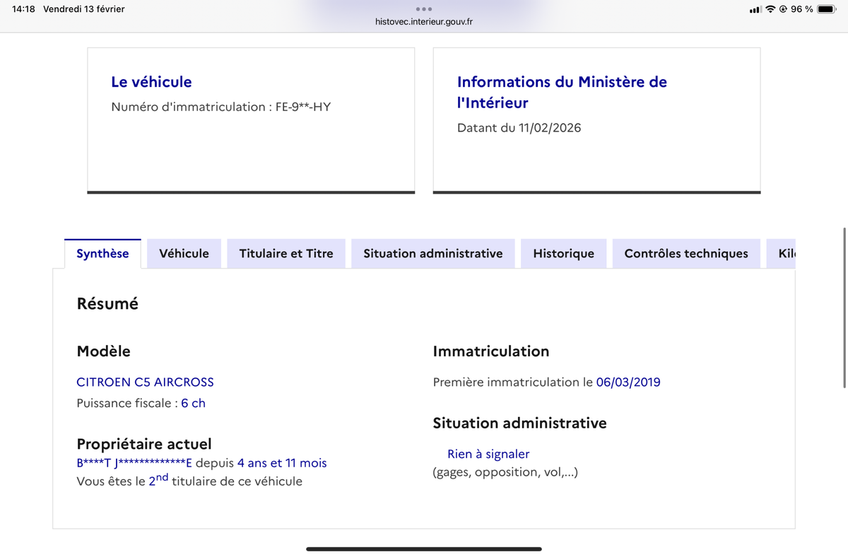 Citroen C5 d'occasion