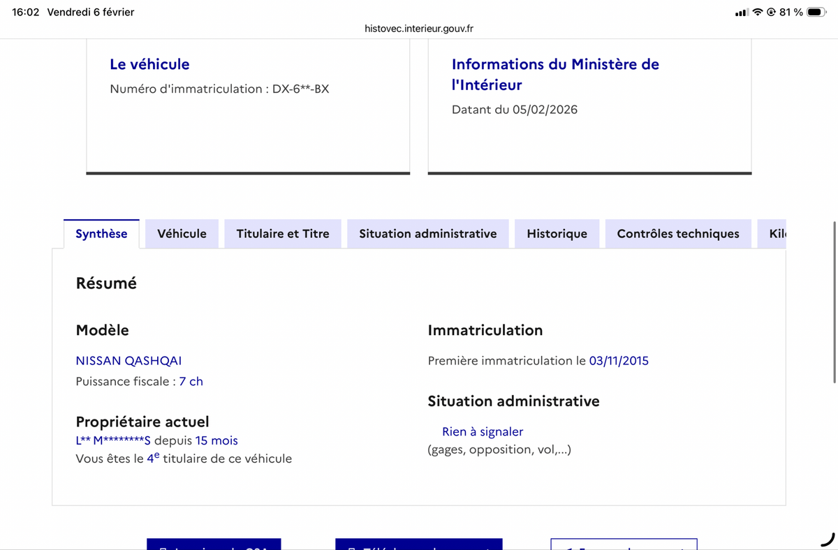 Nissan Qashqai d'occasion