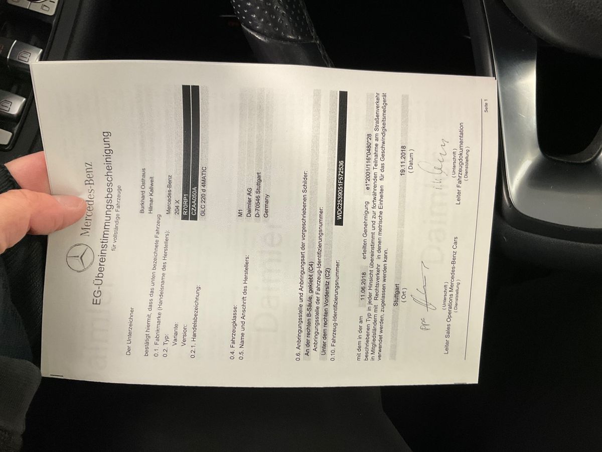 Mercedes-Benz GLC-Klasse d'occasion