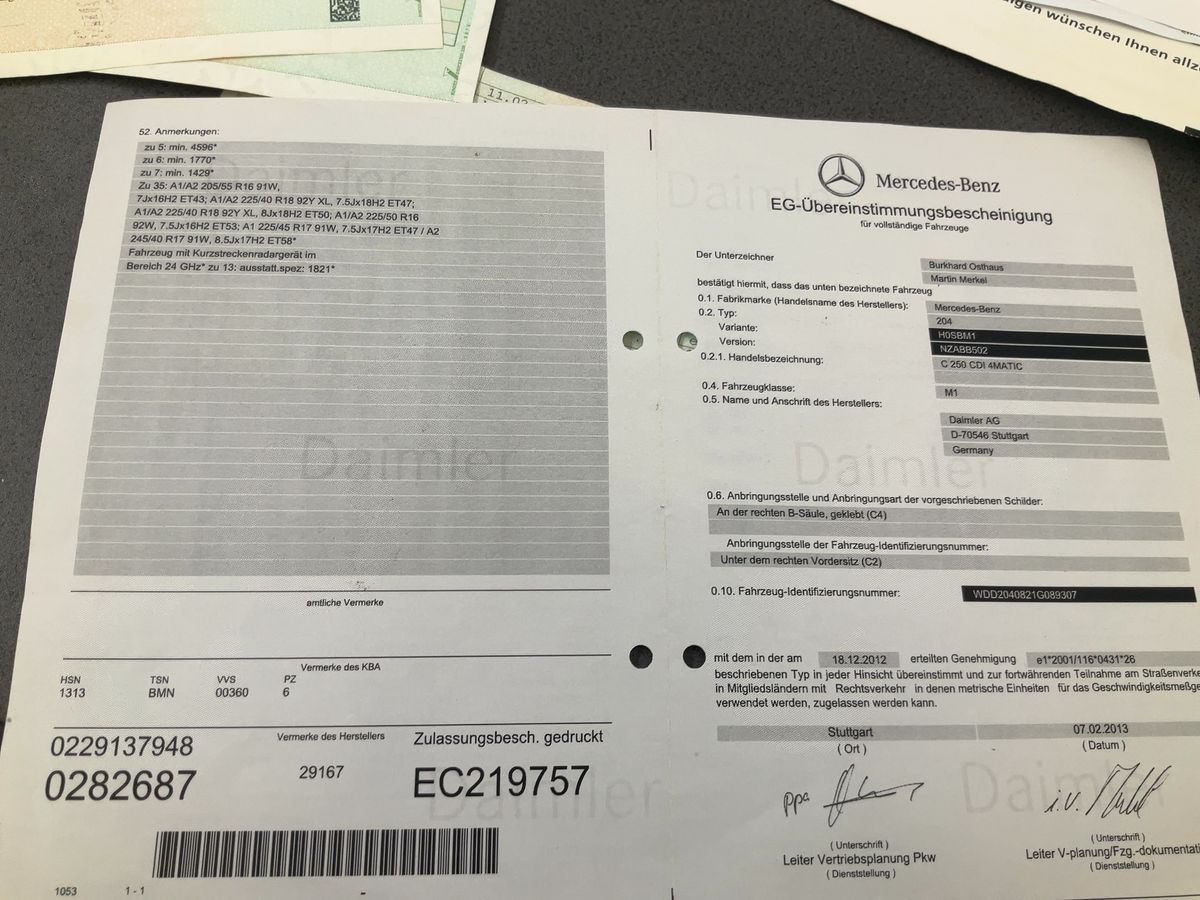Mercedes-Benz C-Klasse d'occasion