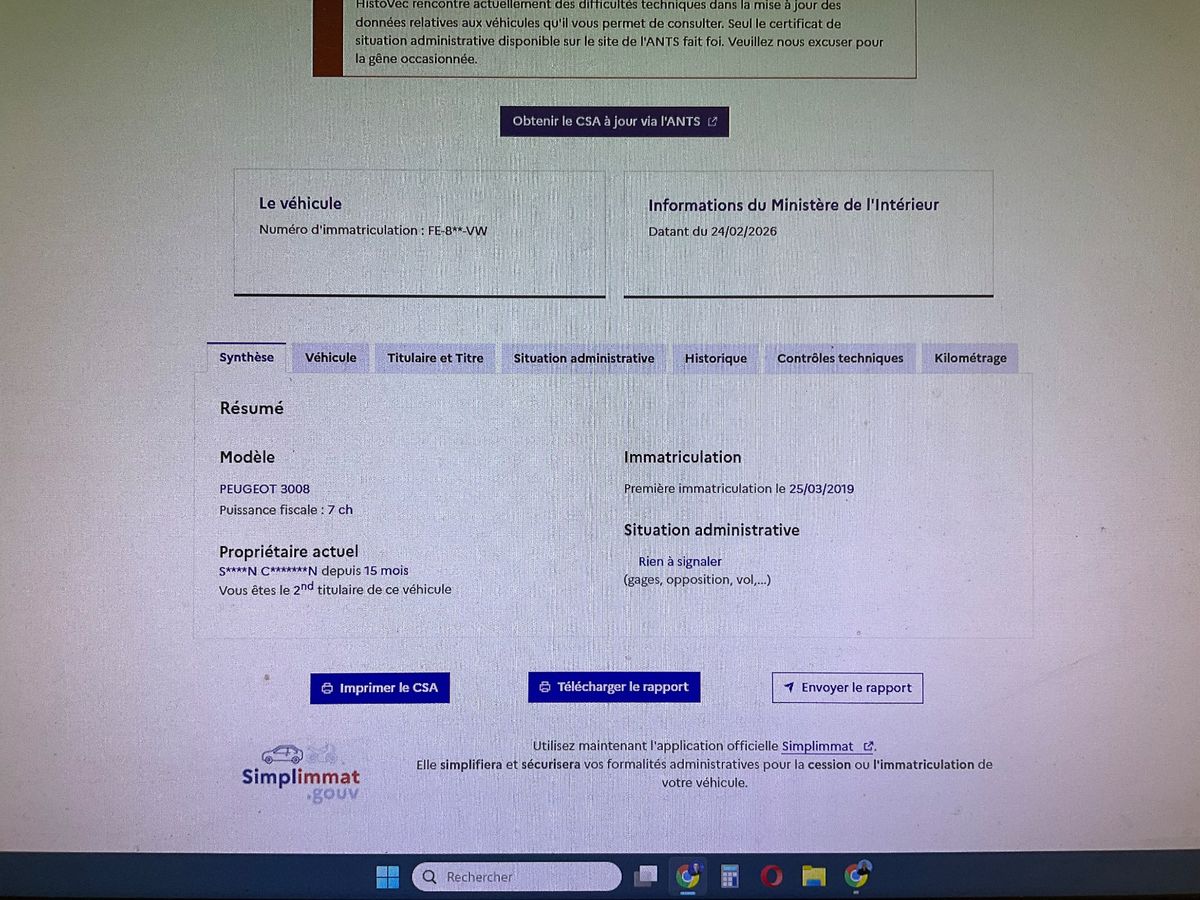 Peugeot 3008 d'occasion