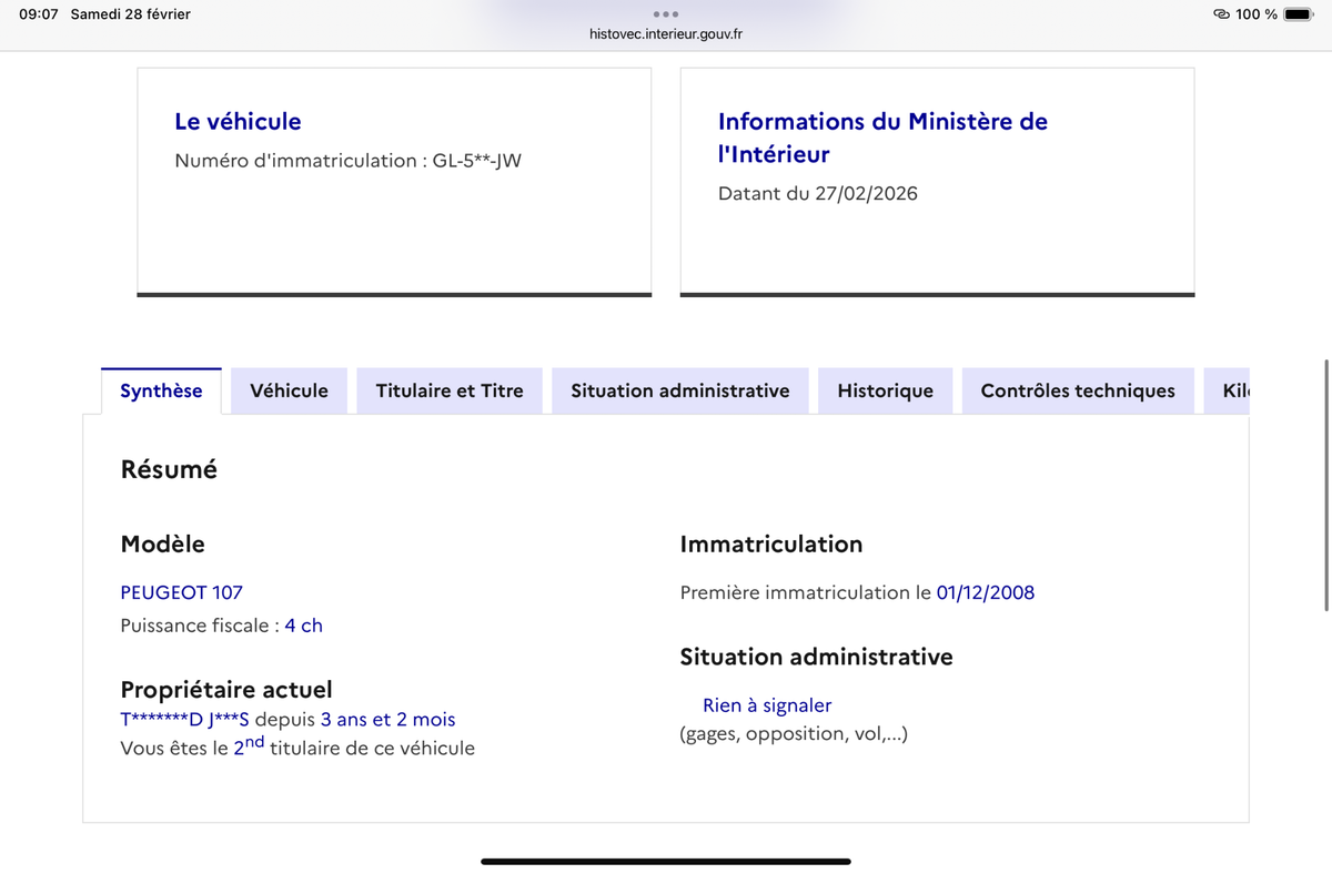 Peugeot 107 d'occasion