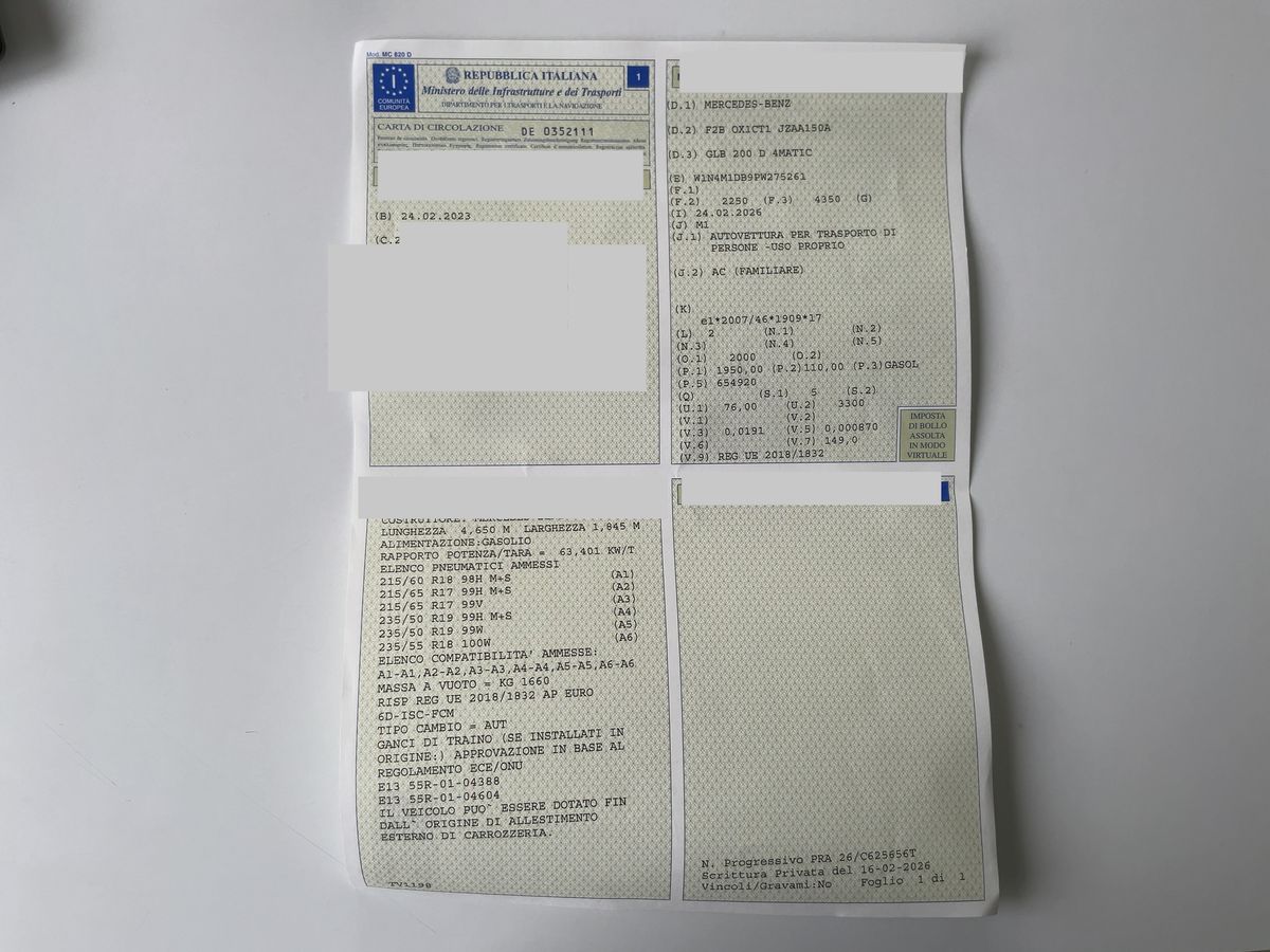 Mercedes-Benz GLB-Klasse d'occasion