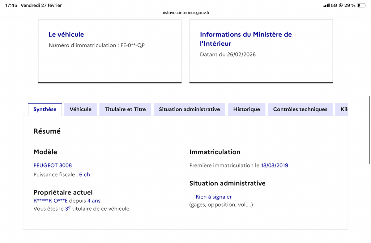 Peugeot 3008 d'occasion