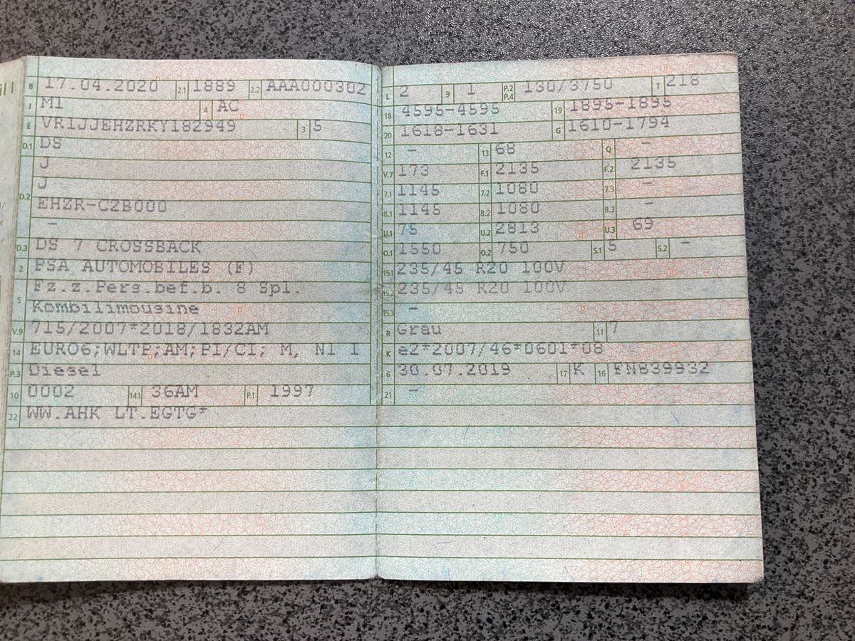 DS Automobiles DS7 Crossback 2.0 Blue-HDi Business Line