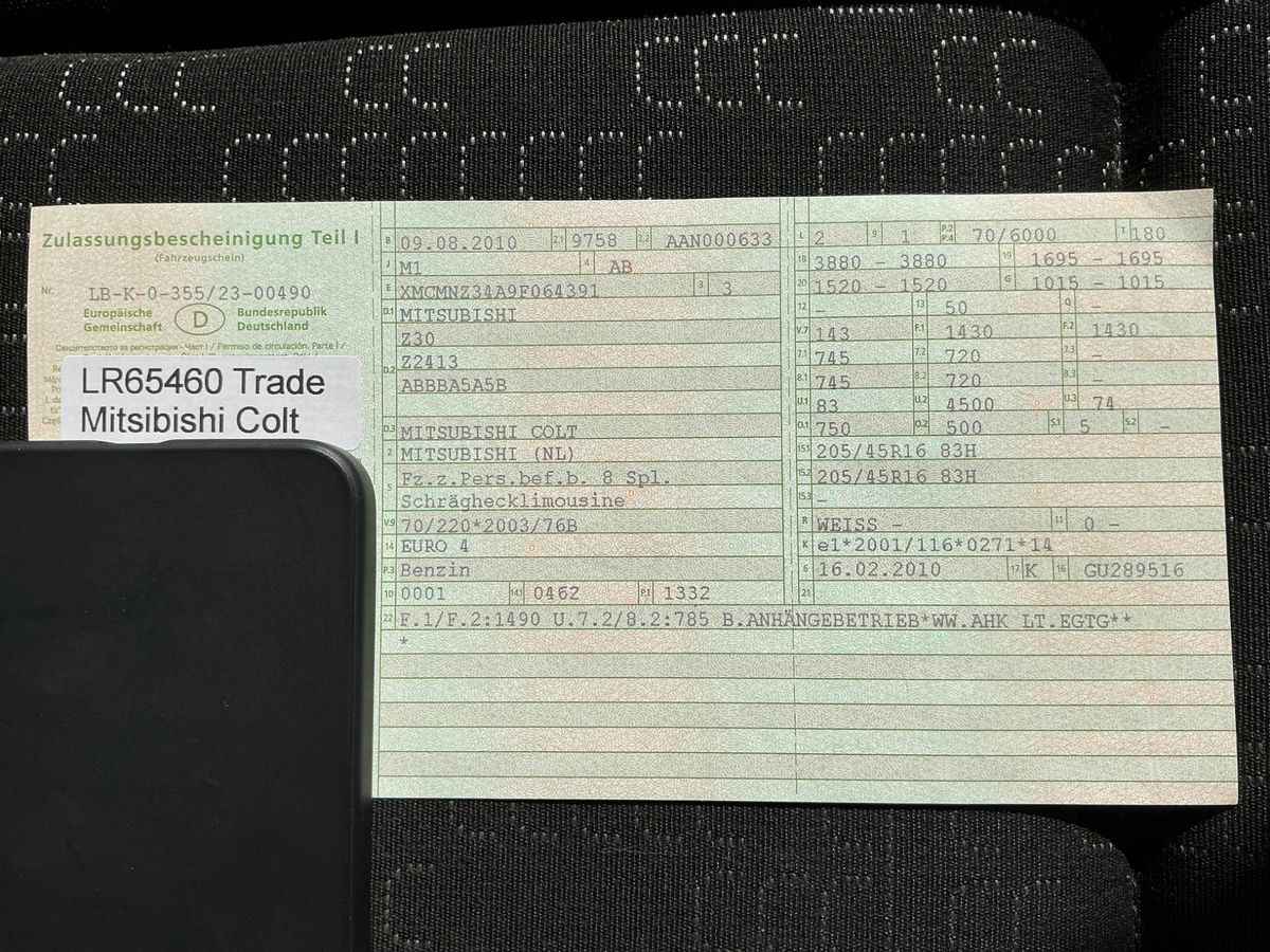 Mitsubishi Colt d'occasion