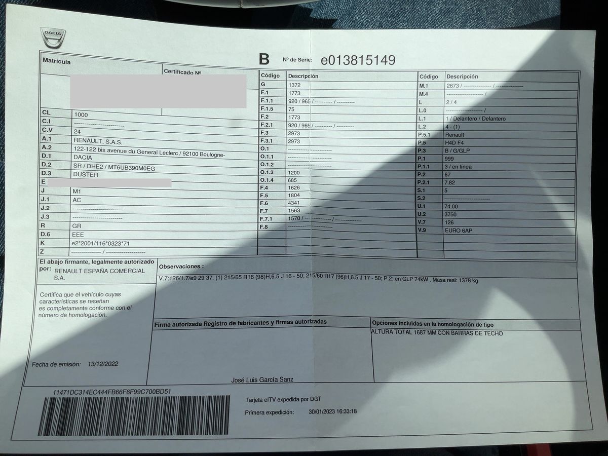 Dacia Duster d'occasion