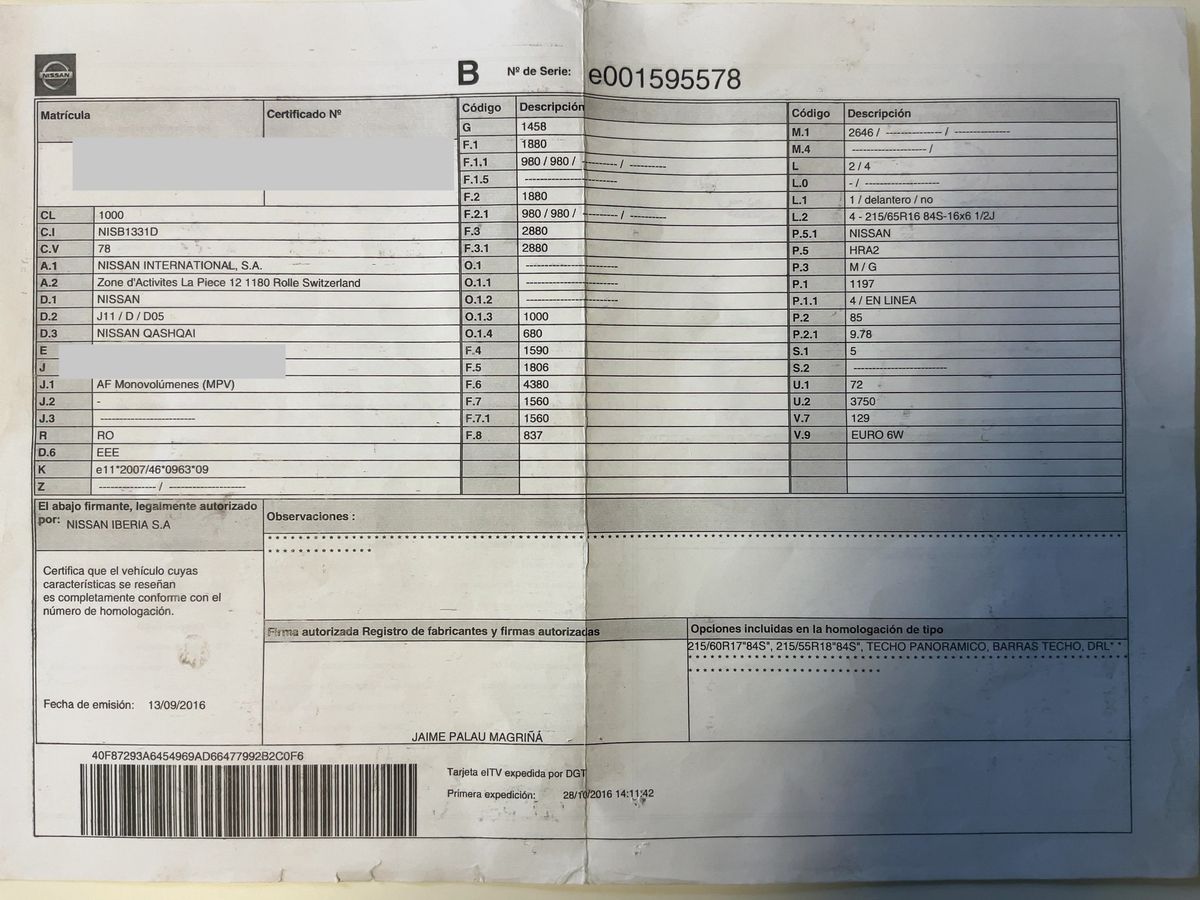 Nissan Qashqai d'occasion