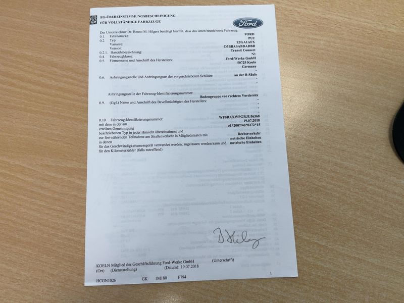Ford Transit Connect 1.5 TDCi EcoBlue Kasten Trend — zdjęcie 16