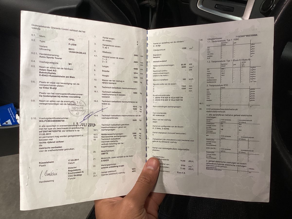 Opel Astra 1.6 Sport