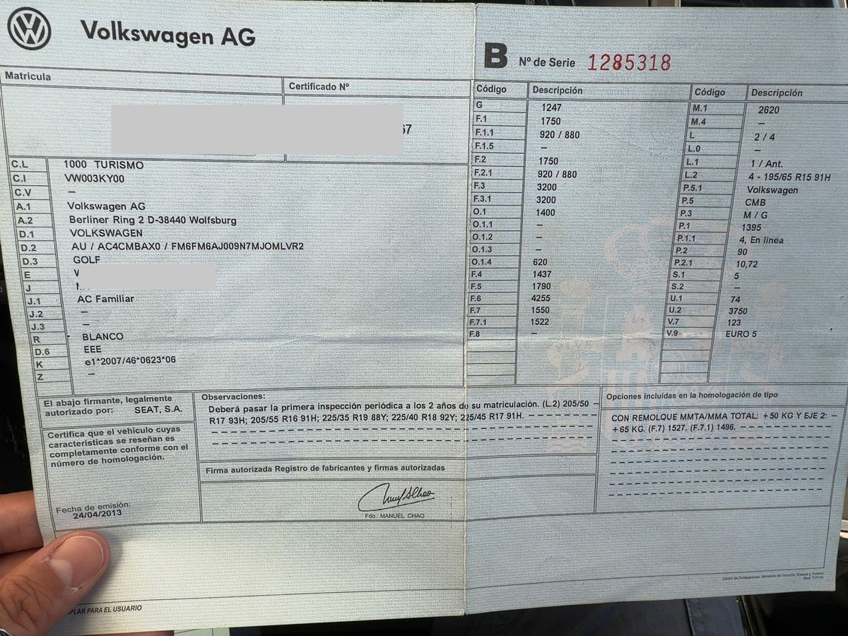 Volkswagen Golf VII 1.4 TSI Advance BlueMotion Tech