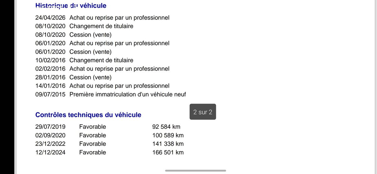 Renault Scenic d'occasion