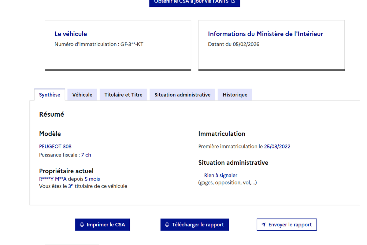 Peugeot 308 d'occasion