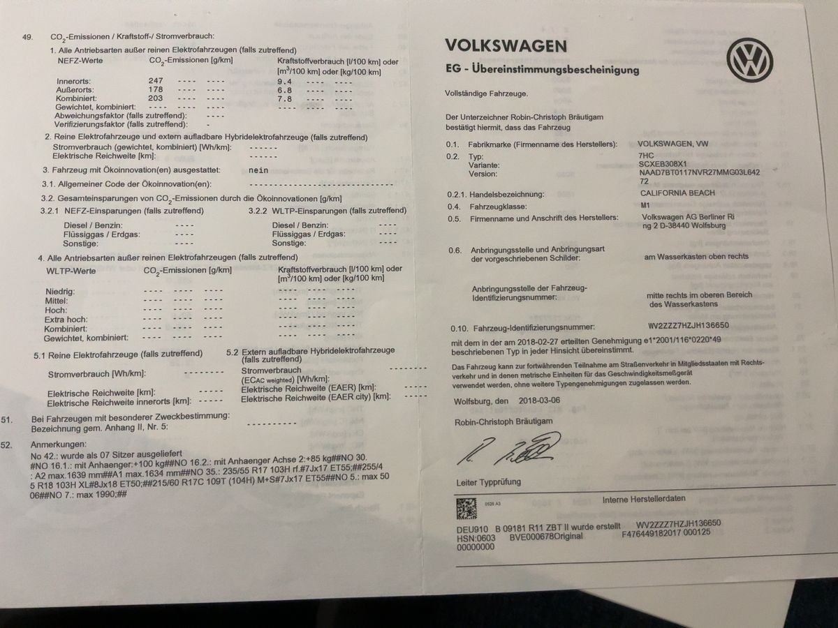 Volkswagen T6 d'occasion