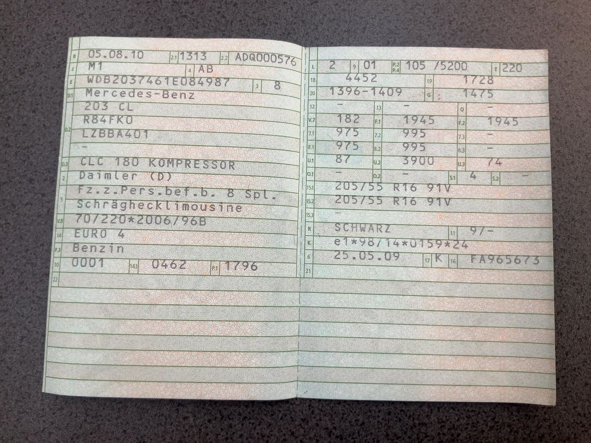 Mercedes-Benz CLC-Klasse d'occasion