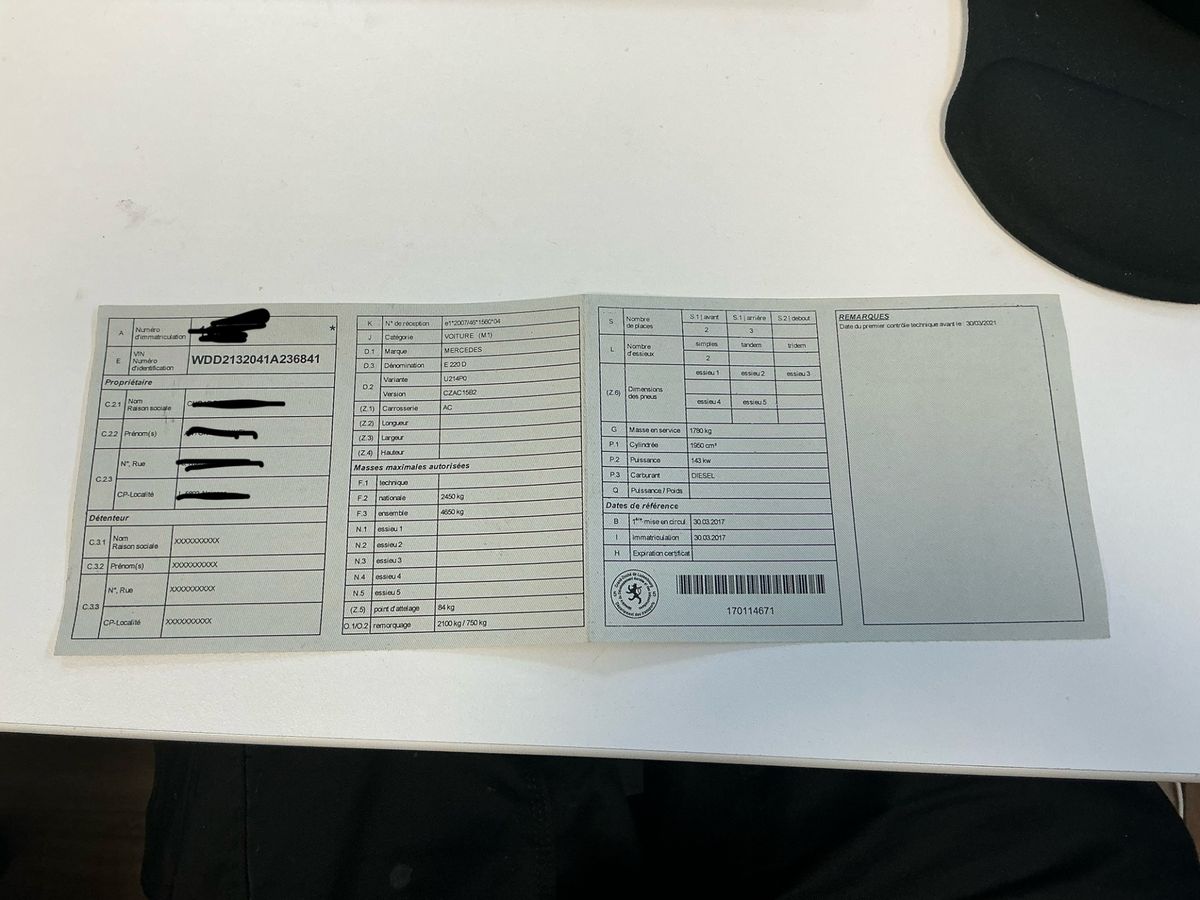 Mercedes-Benz E-Klasse d'occasion