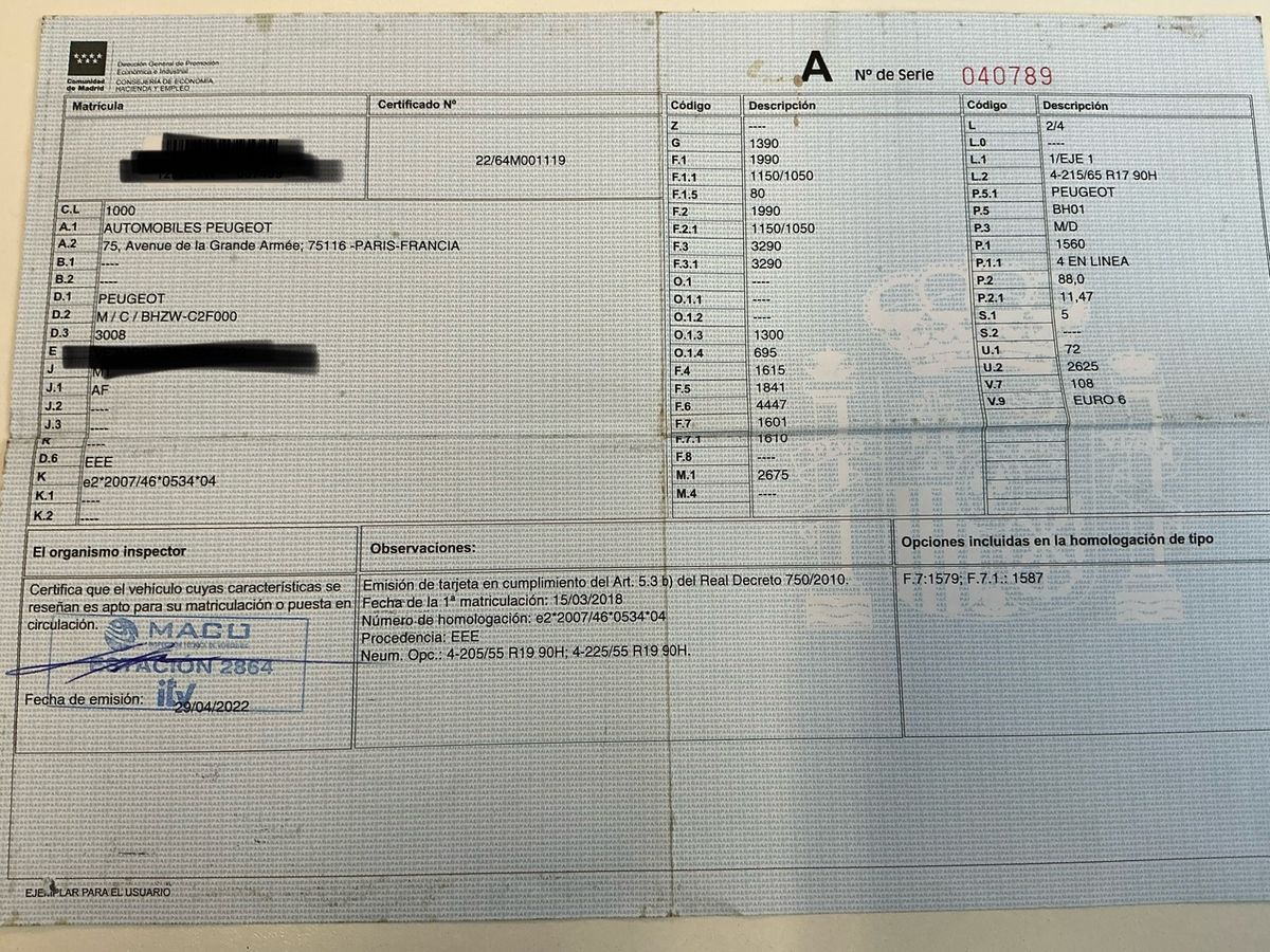 Peugeot 3008 d'occasion