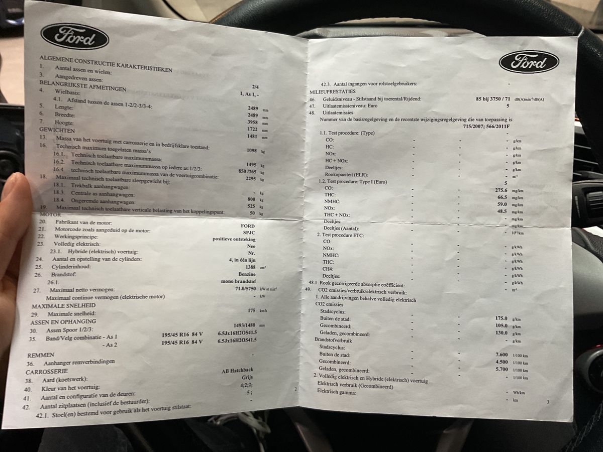 Ford Fiesta 1.4 Titanium