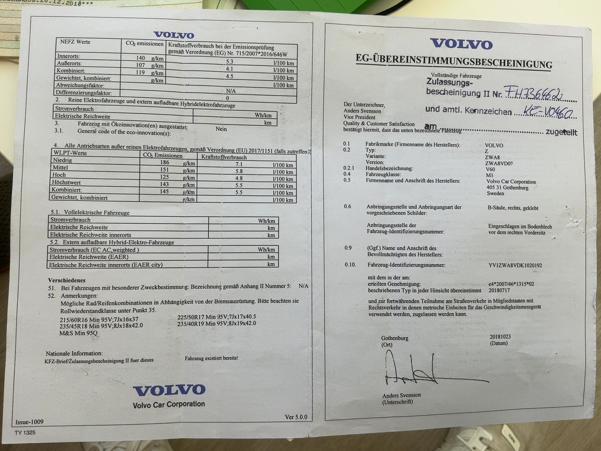 Volvo V60 d'occasion