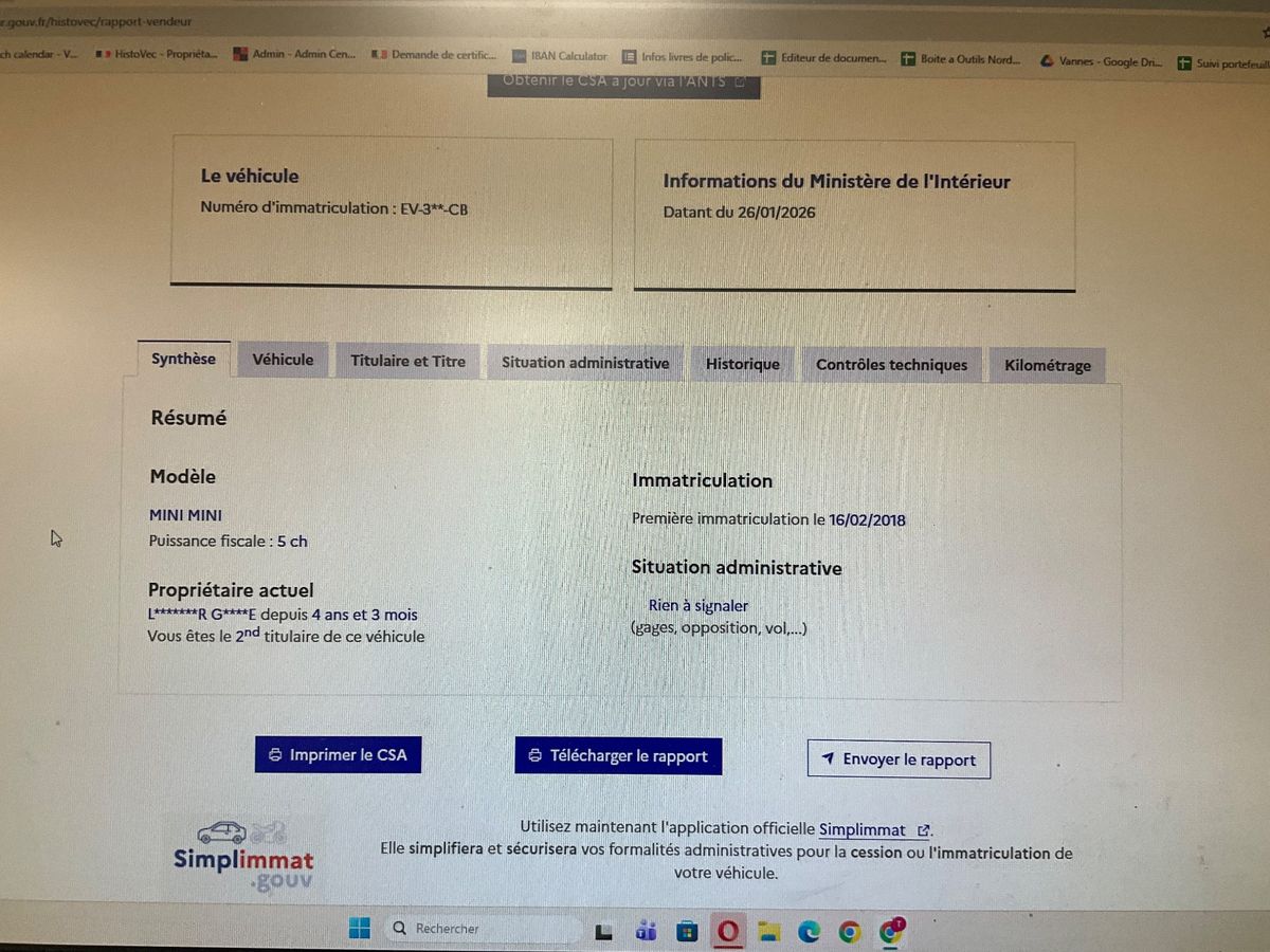 MINI Countryman d'occasion