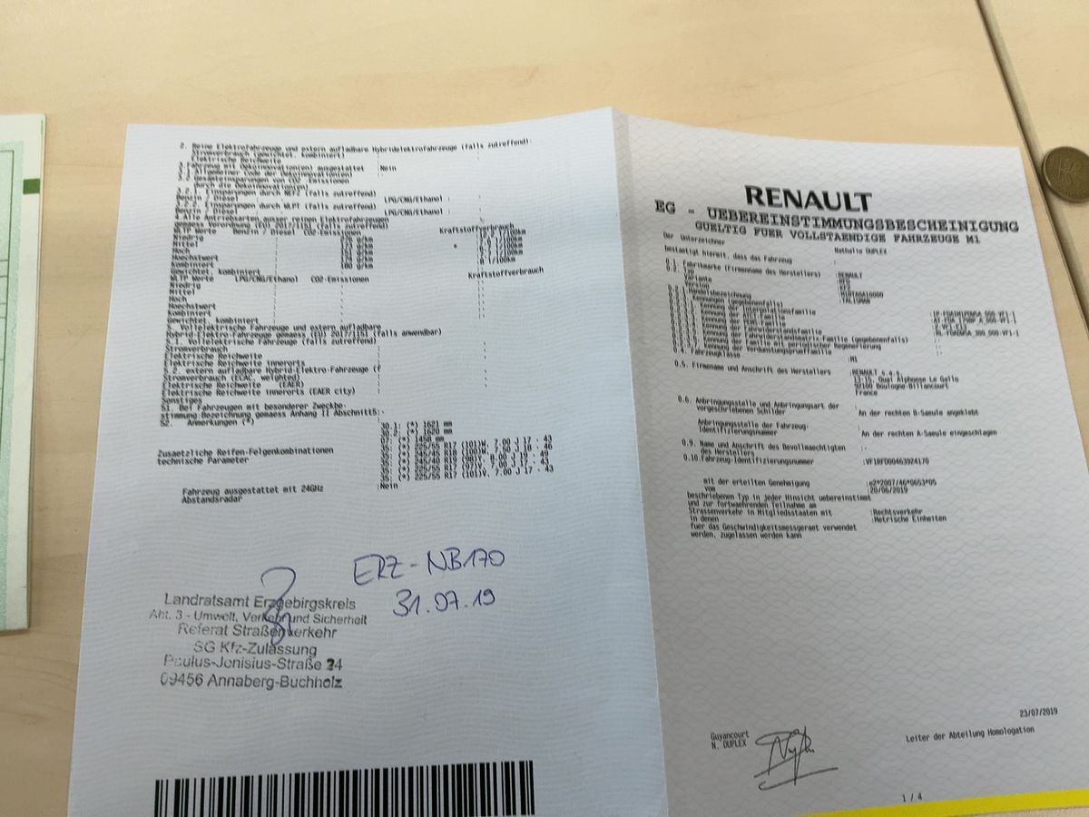 Renault Talisman d'occasion