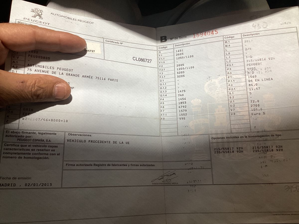 Peugeot 508 1.6 e-HDi Active