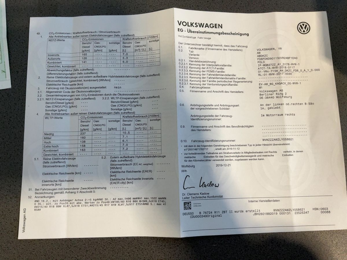 Volkswagen Polo 2.0 TSI GTI