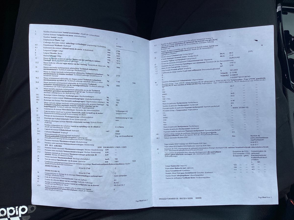 Volkswagen Touran d'occasion