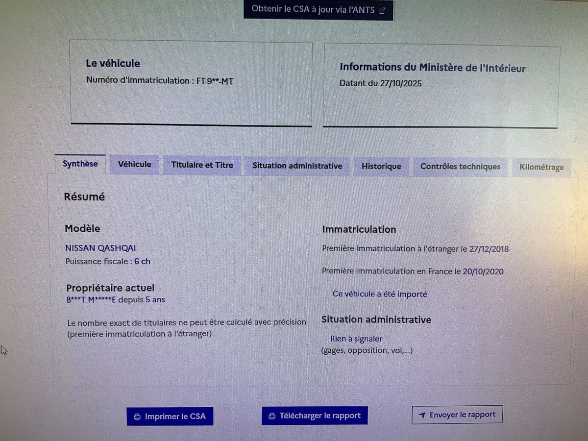 Nissan Qashqai d'occasion