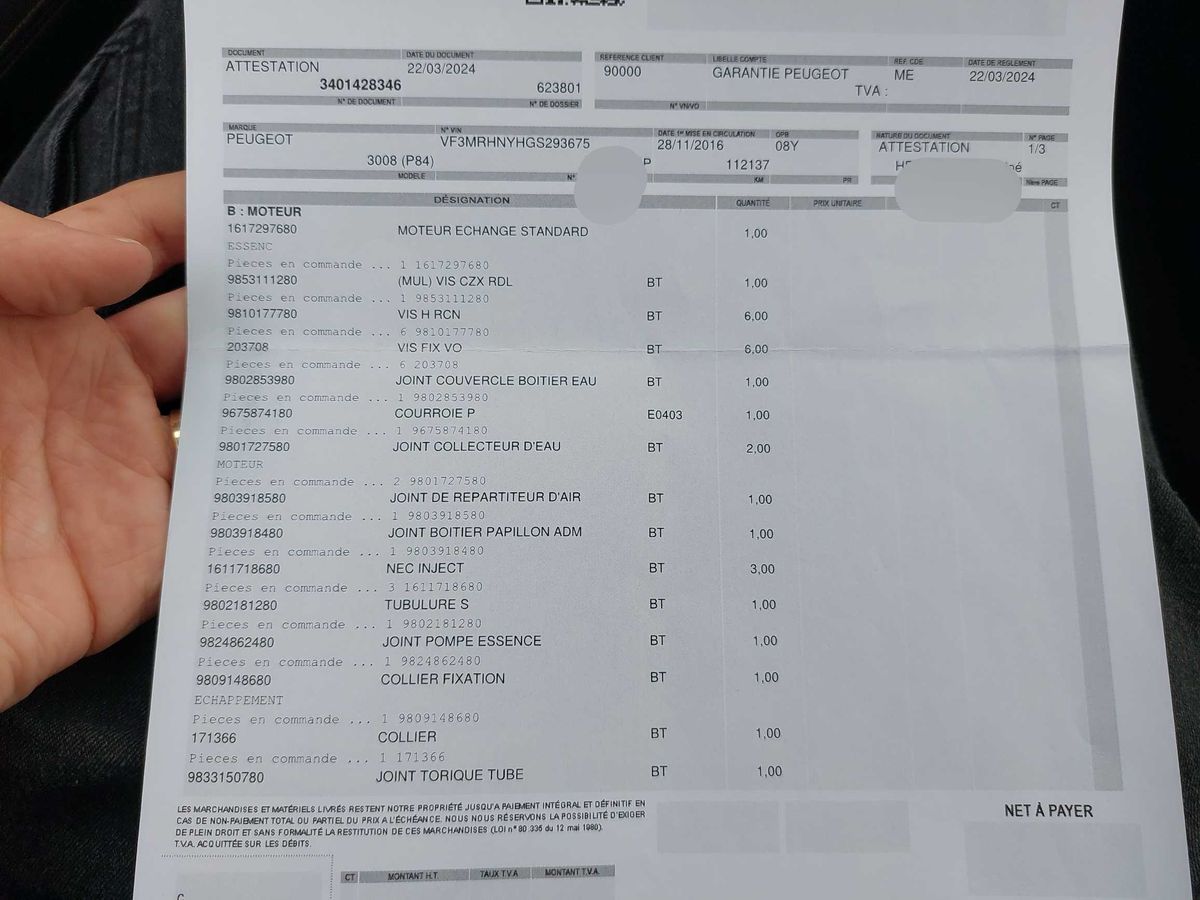 Peugeot 3008 d'occasion