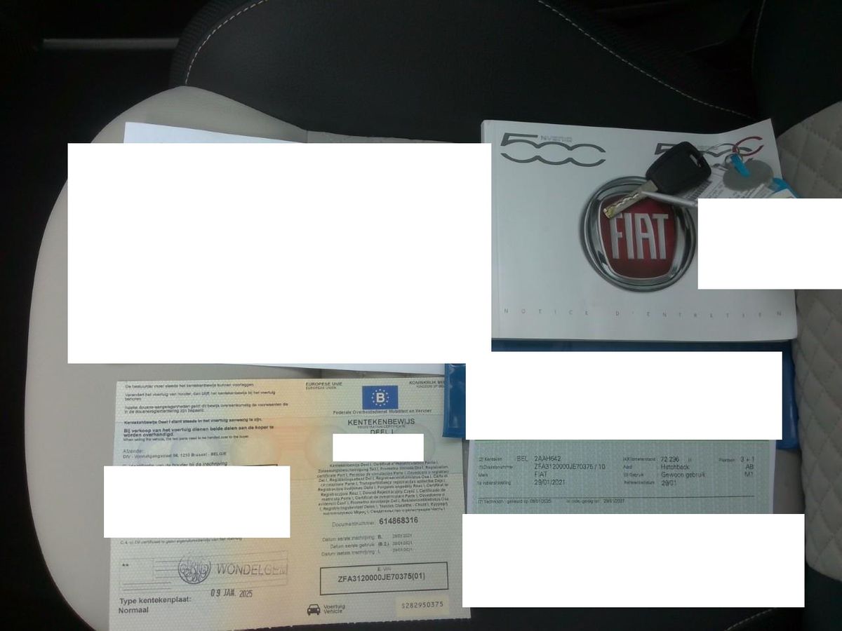 Fiat 500 d'occasion