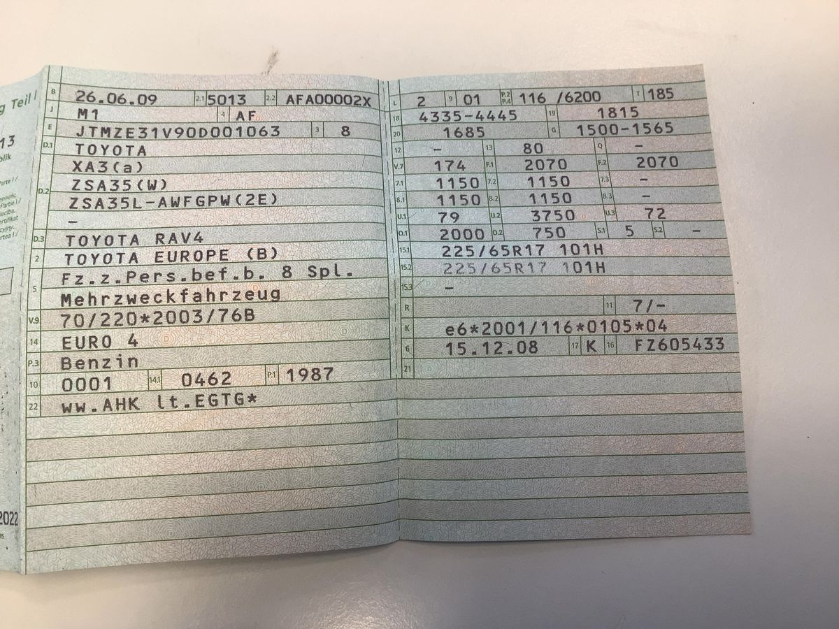 Toyota RAV d'occasion