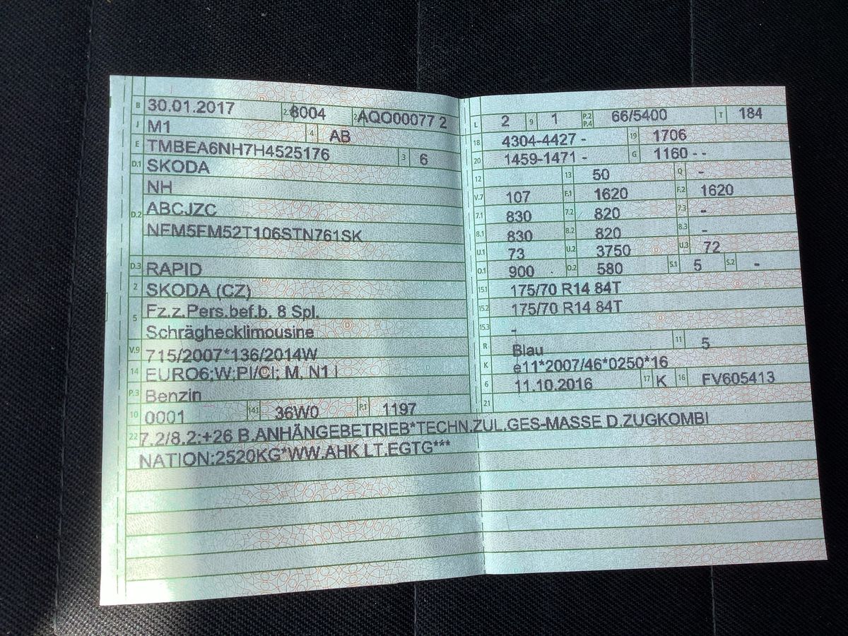 Skoda Rapid d'occasion