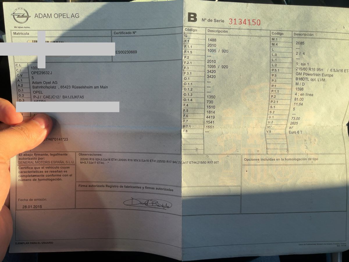 Opel Astra d'occasion