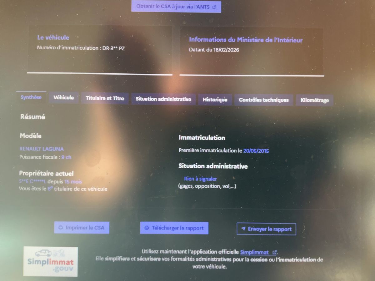 Renault Laguna d'occasion