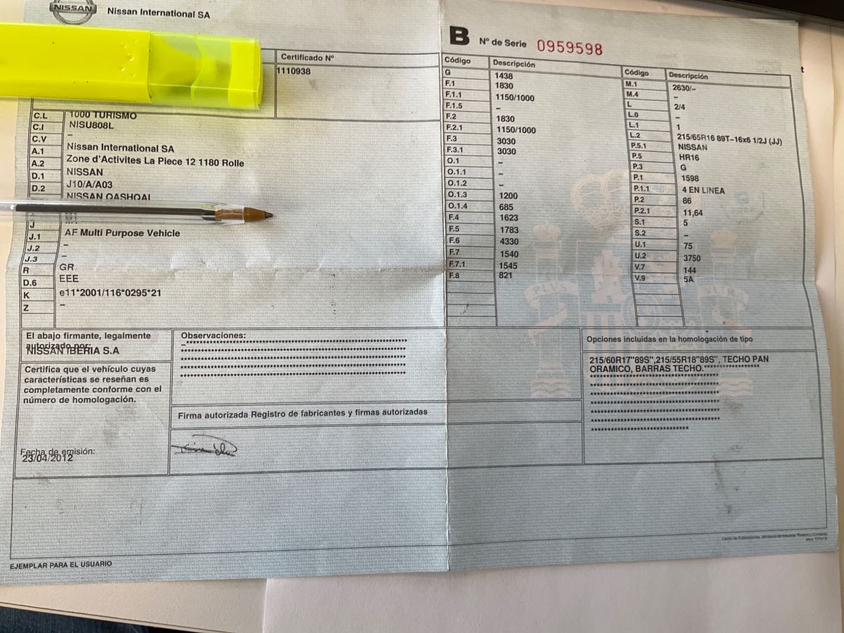 Nissan Qashqai d'occasion