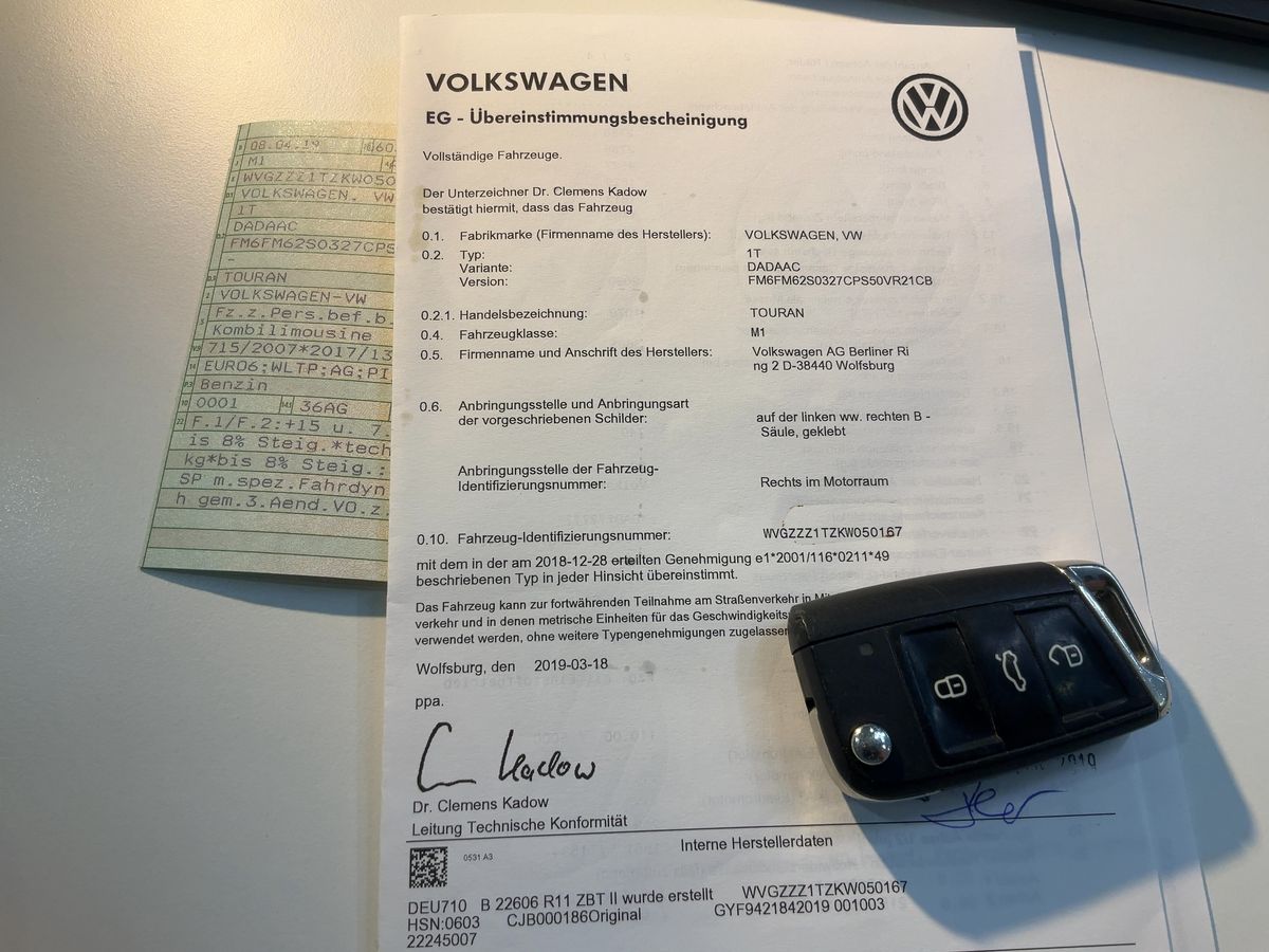 Volkswagen Touran d'occasion