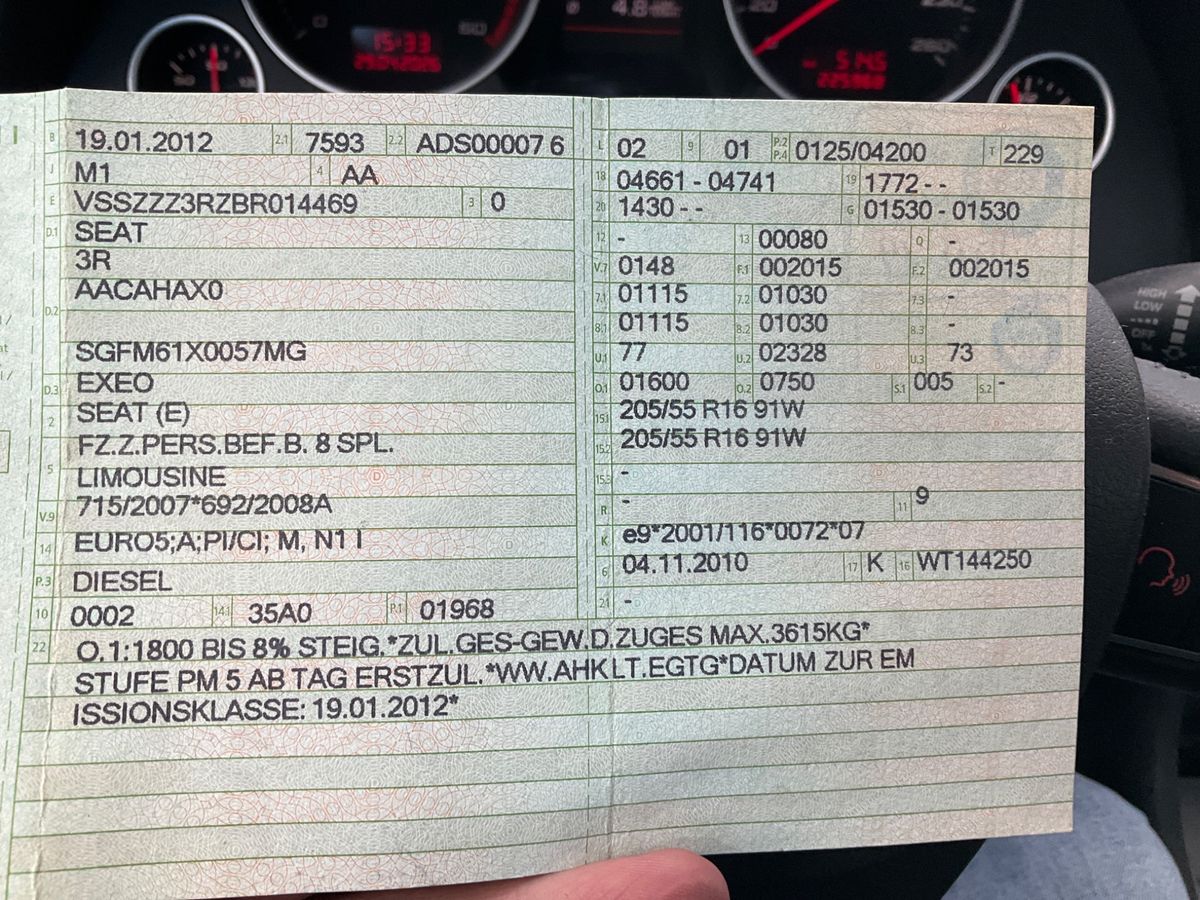 Seat Exeo d'occasion