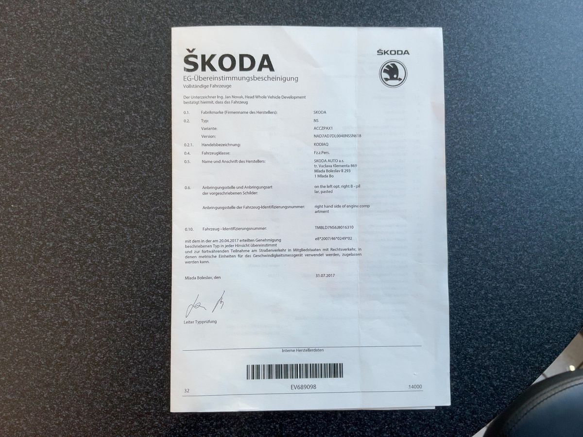 Skoda Kodiaq d'occasion