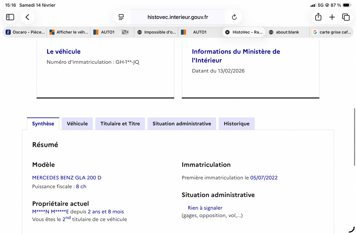 Mercedes-Benz GLA-Klasse d'occasion