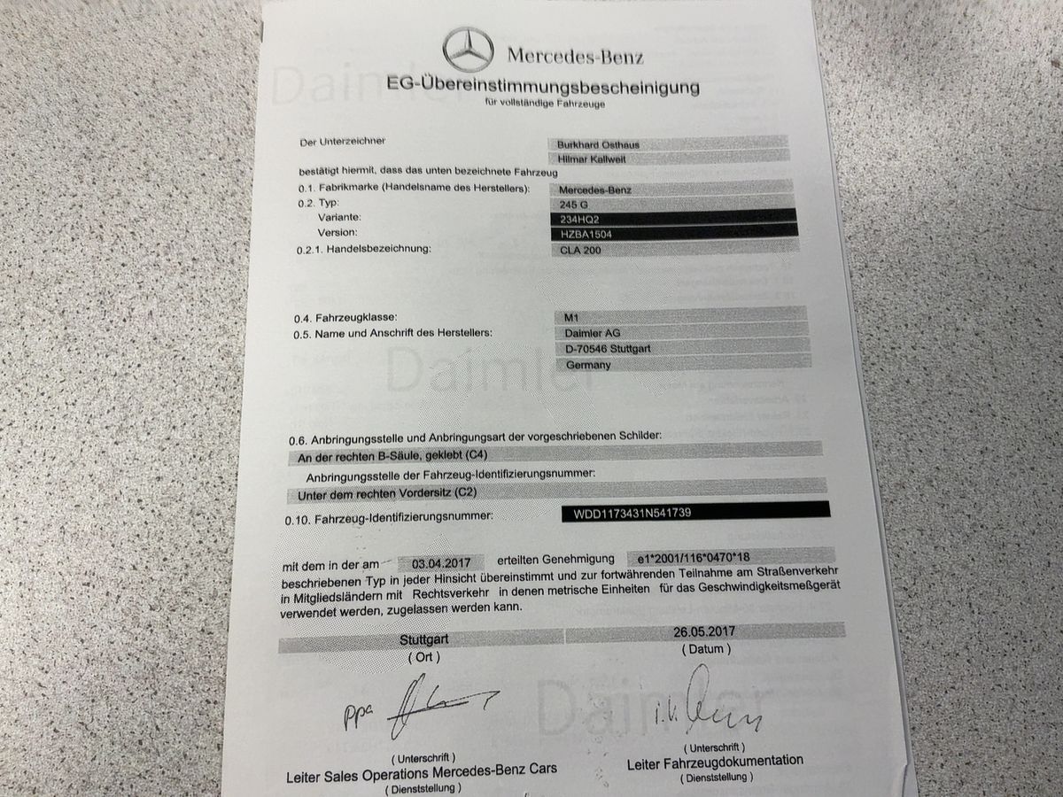 Mercedes-Benz CLA-Klasse d'occasion