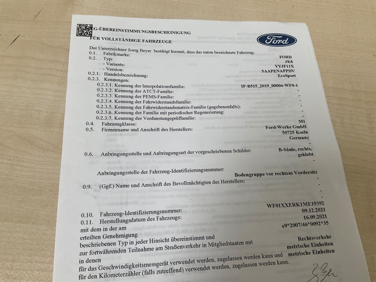 Ford EcoSport d'occasion