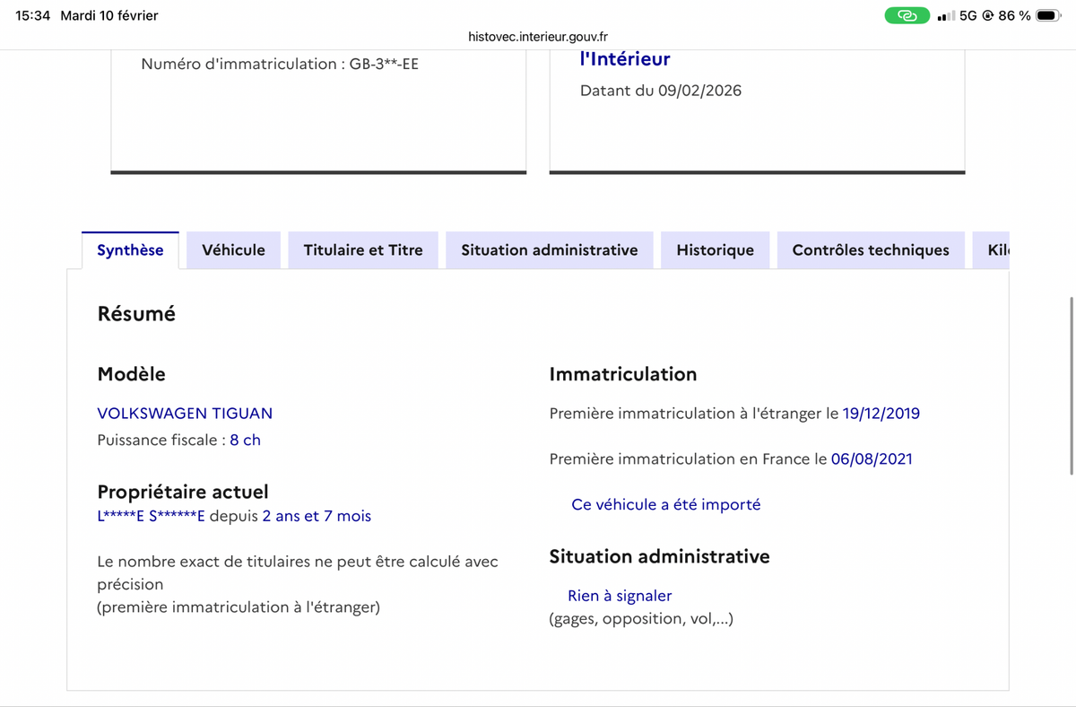 Volkswagen Tiguan d'occasion