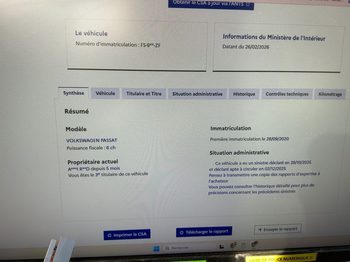 Volkswagen Passat d'occasion