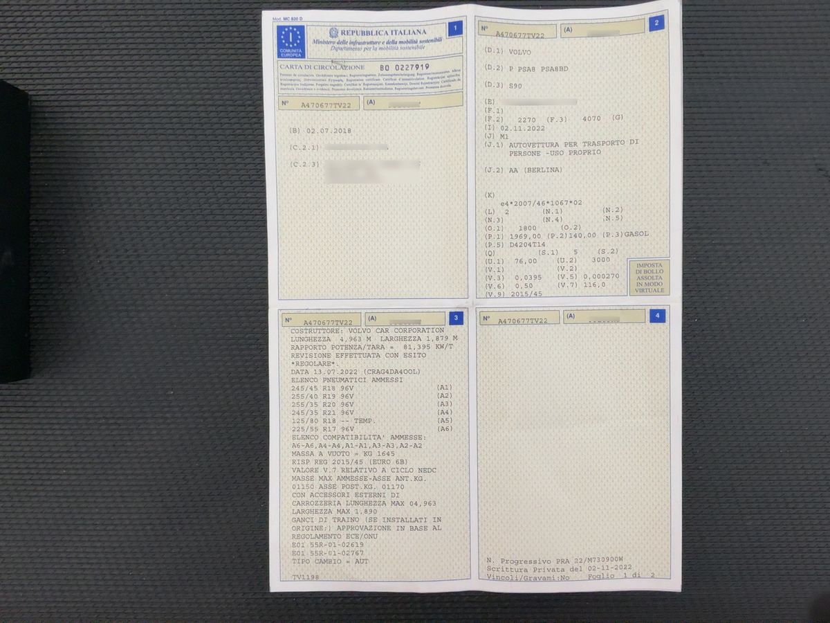 Volvo S90 d'occasion