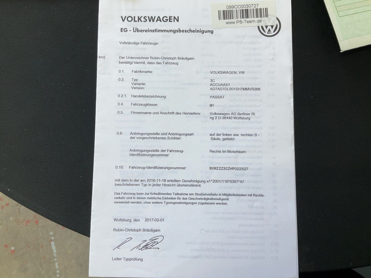 Volkswagen Passat d'occasion