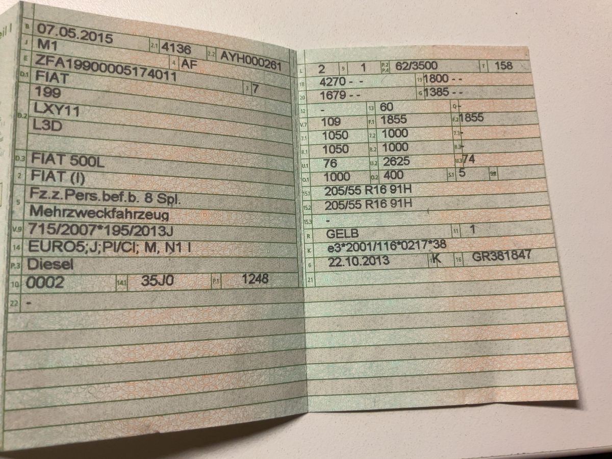 Fiat 500L d'occasion