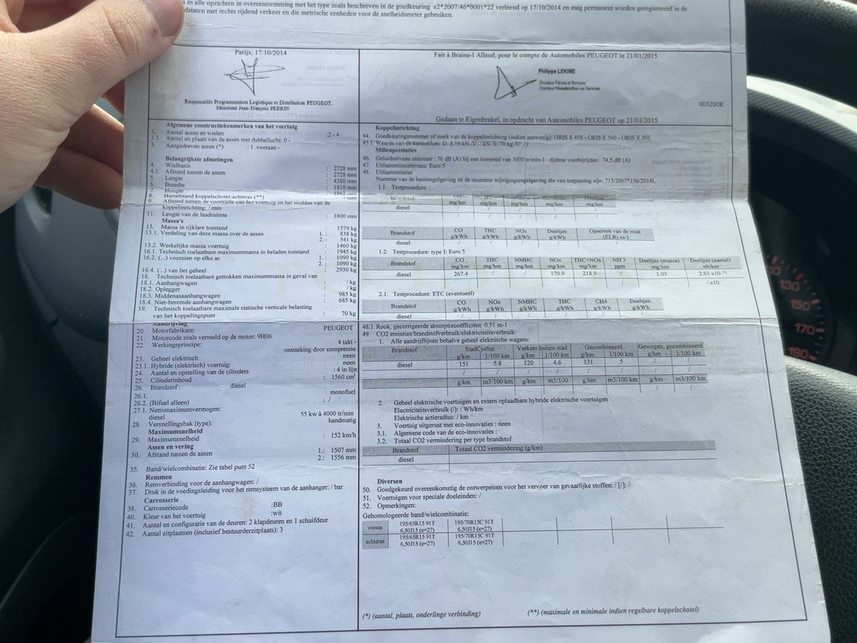 Peugeot Partner d'occasion