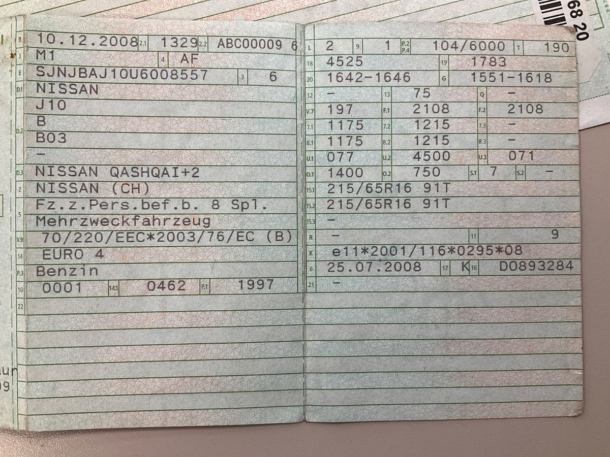 Nissan Qashqai+2 2.0 Acenta